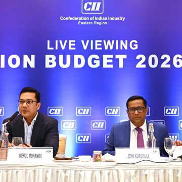 केंद्रीय बजट 2026–27 को लेकर सीआईआई पूर्वी क्षेत्र के उद्योग जगत ने जताया भरोसा