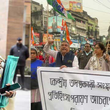 बंगाल में सियासी तूफान! ED की छापेमारी के खिलाफ ममता बनर्जी का बड़ा कदम