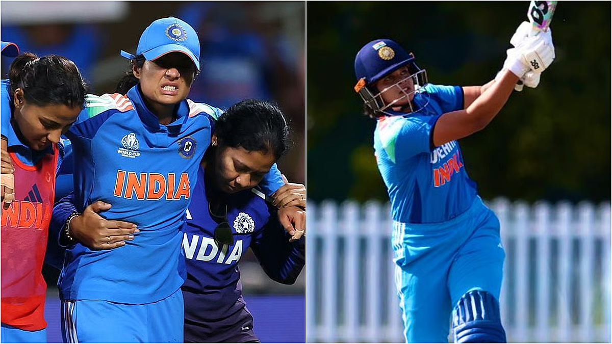 शेफाली वर्मा लेंगी प्रतिका की जगह, सेमीफाइनल में ऑस्ट्रेलिया के खिलाफ बनेंगी मंधाना की जोड़ीदार