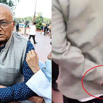 'इज्जत बचाई', संसद परिसर में धूम्रपान करते सौगत रॉय को भाजपा मंत्रियों ने घेरा