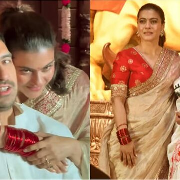 देव मुखर्जी के निधन के बाद मुखर्जी परिवार की पहली दुर्गा पूजा, भावुक हुई रानी-काजोल