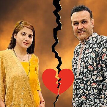 बीवी के बिना वीरेंद्र सहवाग की दीपावली ? फोटो से दिखीं गायब तो लोगों ने पूछा- तलाक पक्का ?