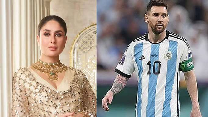 कोलकाता में मेसी से मिले शाहरुख खान, मुंबई में मिलेंगी करीना कपूर