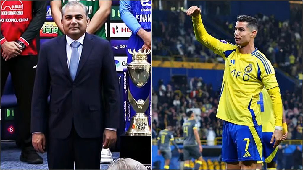 पीठ बचाने के लिए रोनाल्डो का वीडियो पोस्ट, विवाद