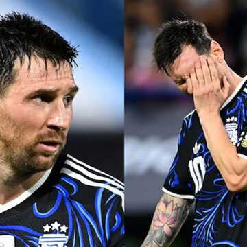 आंखों में आंसू के साथ मैदान पर उतरे लियोनेल मेसी, क्या देश में खेला आखिरी मुकाबला?