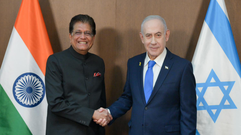 पीयूष गोयल ने की नेतन्याहू से मुलाकात; भारत-इज़राइल FTA वार्ताएँ तेज