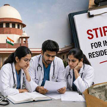 सात मेडिकल कॉलेज इंटर्न और रेजिडेंट डॉक्टरों को नहीं दे रहे स्टाइपेंड