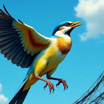 मौत के जाल से बचा पक्षी: चीनी मांझे में फंसे पक्षी को नगर निगम ने बचाया