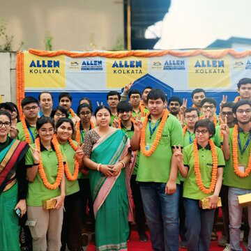 एलन कोलकाता के 36 स्टूडेंट्स को 99 पर्सेन्टाइल से अधिक स्कोर