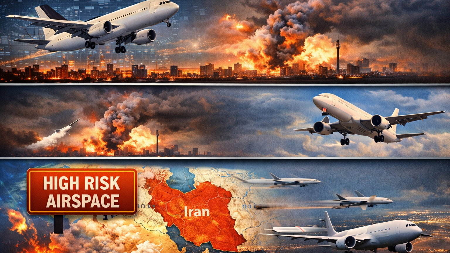 मध्य पूर्व में बढ़ते सैन्य तनाव और ईरान पर हमलों के बाद डीजीसीए की भारतीय एयरलाइंस को विस्तृत सुरक्षा चेतावनी