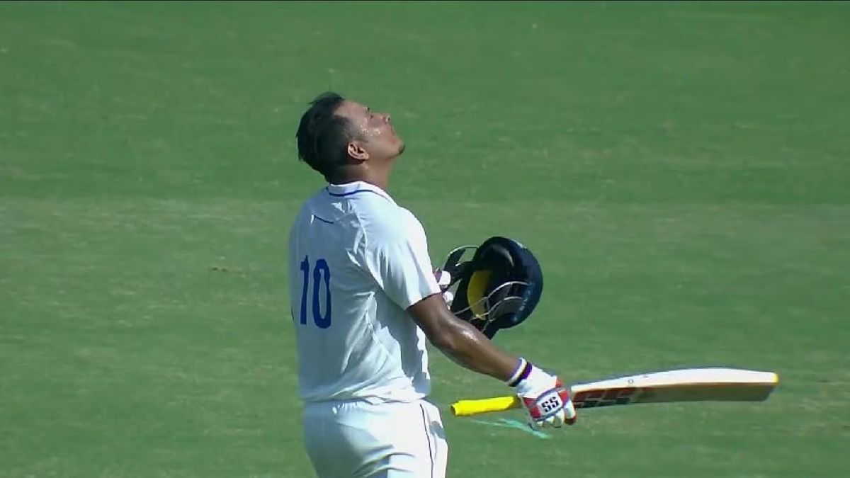 रणजी ट्रॉफी: सुदीप चटर्जी ने लगाया फर्स्ट क्लास करियर का दोहरा शतक, बंगाल ने बनाए 519 रन