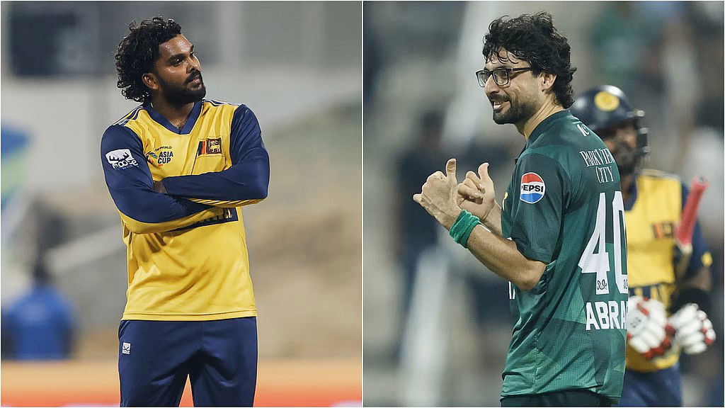 आउट करके एक-दूसरे की मिमिक्री, एशिया कप में हसरंगा-आबरार की सेलिब्रेशन