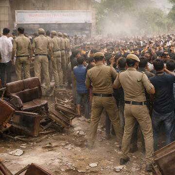 कुरुक्षेत्र विश्वविद्यालय के छात्रों के कार्यक्रम में राजनीतिक भाषण: तीन-चार सौ लोगों की मौजूदगी से बिगड़ा माहौल