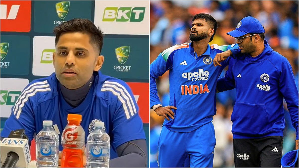 चोट की खबर पाकर श्रेयस को सूर्य का फोन, क्या बात हुई ? कैसे हैं श्रेयस ?