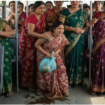 उल्टी का बहाना बनाकर ऑटो-बस में चोरी! ‘वॉमिट गैंग’ की 6 महिलाएं गिरफ्तार