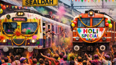 होली के उत्सव पर अतिरिक्त ट्रेनें, टिकट को लेकर अब नहीं होगी मारामारी?