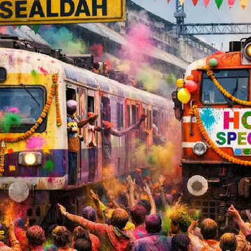 होली के उत्सव पर अतिरिक्त ट्रेनें, टिकट को लेकर अब नहीं होगी मारामारी?