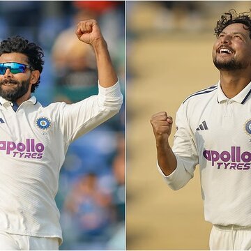 जडेजा-कुलदीप का कमाल, दूसरे ही दिन वेस्ट इंडीज़ पीछे