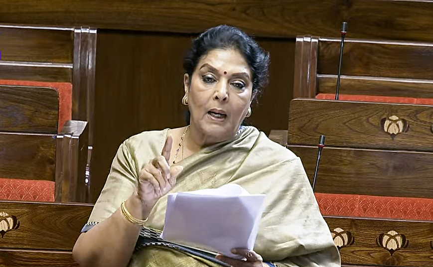 संसद में ‘कुत्ता विवाद’ पर सियासी टकराव तेज़, रेणुका चौधरी के बयान पर घमासान