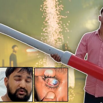 122 बच्चे अस्पताल में भर्ती, कितनी खतरनाक है 'कार्बाइड गन'? पटाखे के नाम पर बिक रही है गन असल में…