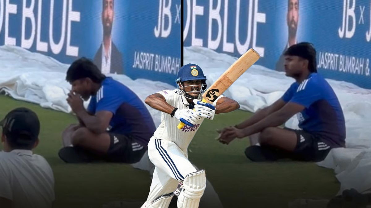 बाउंड्री पर बर्गर खा रहे थे साईं सुदर्शन, फैन बोला-'गुजरात से निकल जाओ'