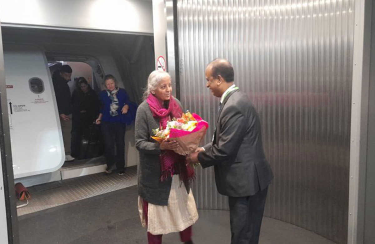 म्यूनिख में सुरक्षा सम्मेलन 2026 में शामिल होने पहुंचीं: वित्त मंत्री निर्मला सीतारमण