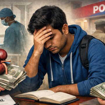 फीस भरने के लिए किडनी बेचने को मजबूर हुआ MBA छात्र, दलालों ने ठगा, पीड़ित ने पुलिस में दर्ज कराई शिकायत