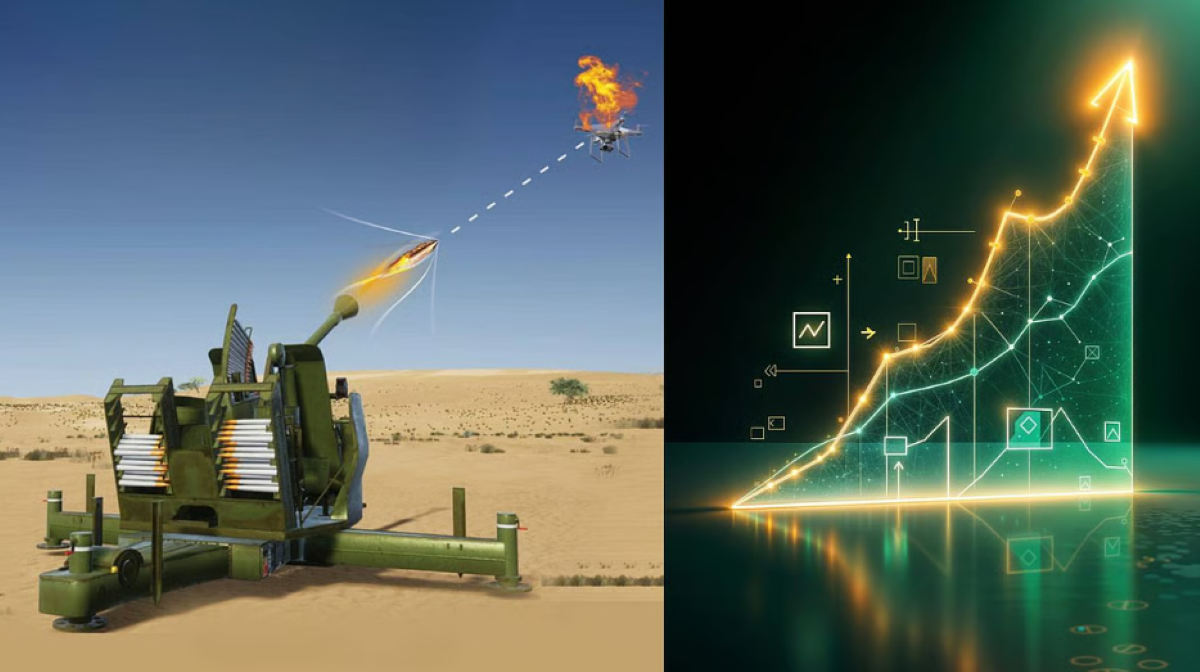 एंटी-ड्रोन सिस्टम बनाने का ऑर्डर मिलने के बाद इस डिफेंस स्टॉक की कीमत 9% बढ़ गई