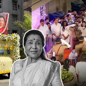 आशा भोसले का पार्थिव शरीर हुआ पंचतत्व में विलीन, राष्ट्रीय सम्मान के साथ किया गया अंतिम संस्कार