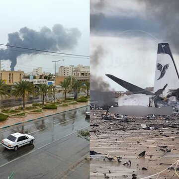 अमेरिका-इजरायल के हमले में ईरान का यात्रीवाही विमान तबाह, एयरपोर्ट को भारी नुकसान