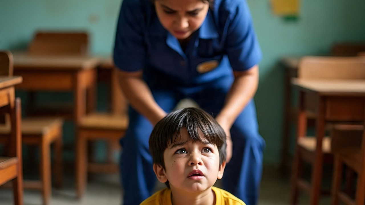 तेलंगाना: नर्सरी की बच्ची को स्कूल की आया ने पीटा, वीडियो वायरल