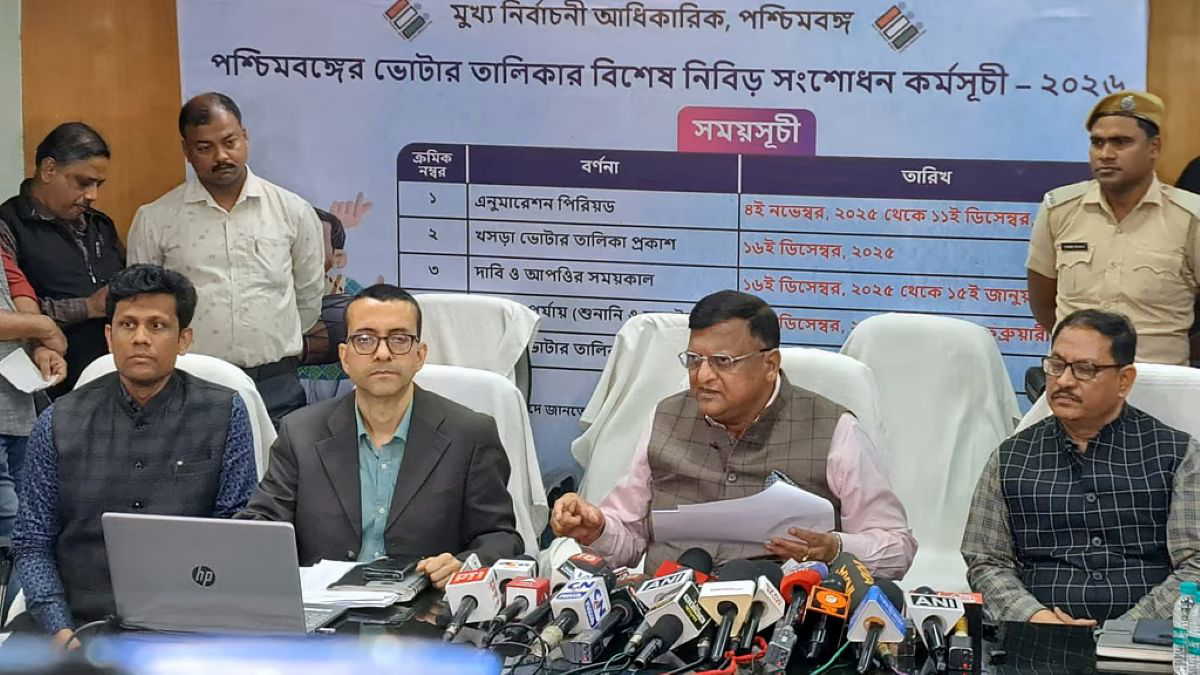 SIR की सुनवाई अगले सप्ताह से शुरू, CEO द्वारा अंग्रेजी भाषा में नोटिस भेजने का काम शुरु