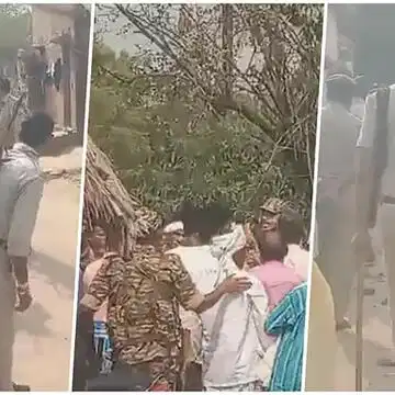 EVM खराब होते ही बीरभूम में भड़के मतदाता, पत्थरबाजी, पिस्तौल लेकर पुलिस आगे बढ़ा