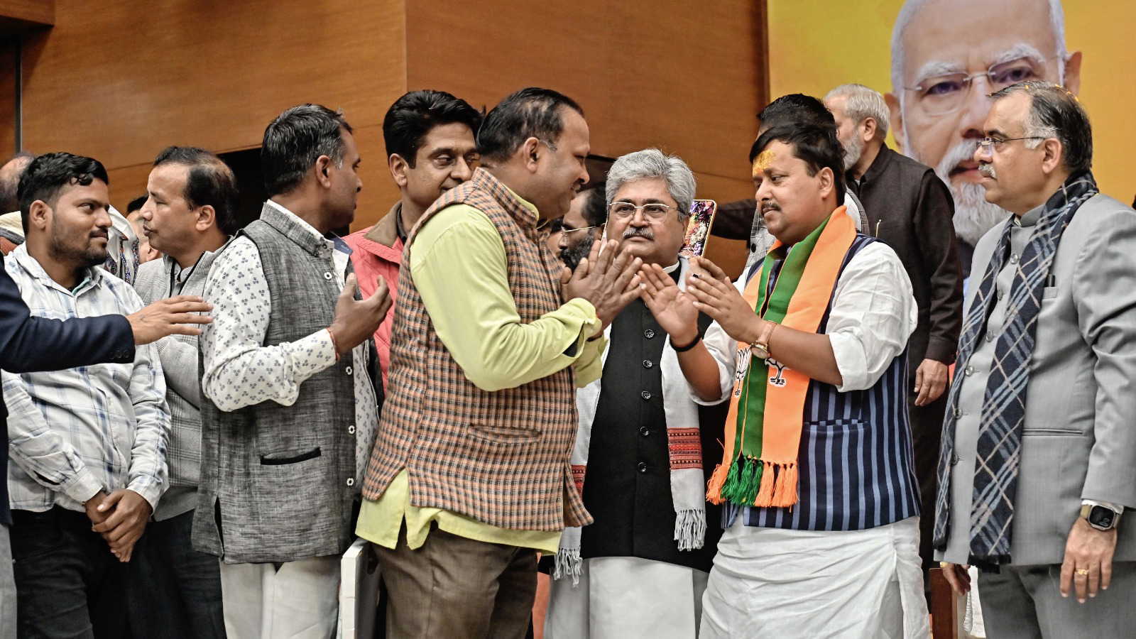 भाजपा के सबसे युवा राष्ट्रीय कार्यकारी अध्यक्ष नितिन नवीन ने संभाला पदभार