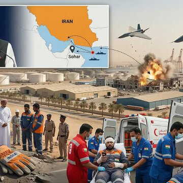 ओमान में ईरानी ड्रोन हमले में 2 भारतीयों की मौत, 10 अन्य घायल