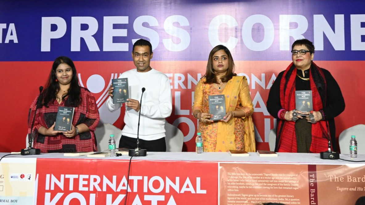 साहित्य और रहस्य का संगम: कोलकाता बुक फेयर में प्रसून रॉय का डबल बुक लॉन्च