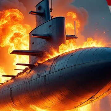 अमेरिका ने पनडुब्बी से हमला कर डुबोया भारत से लौट रहा ईरानी युद्धपोत, 80 की मौत