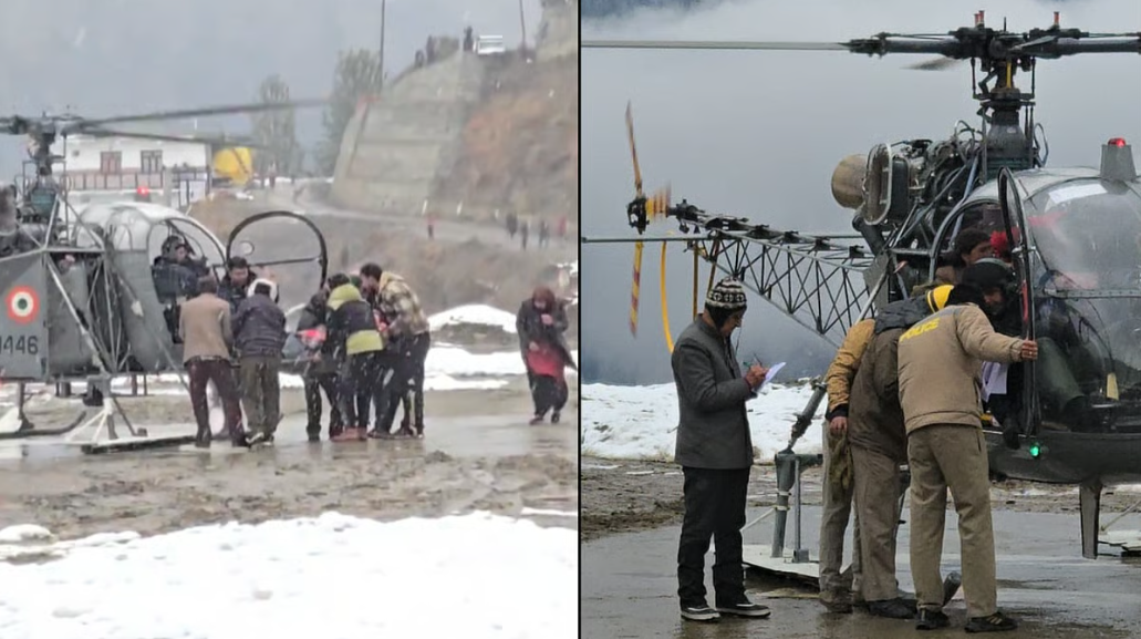 बर्फबारी से तबाह हिमाचल, बुजुर्ग महिला को बचाने 9 हजार फुट की ऊंचाई पर उड़ा भारतीय सेना का चीता, फिर…