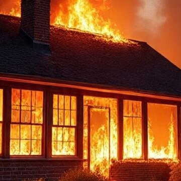 दिल्ली के पहाड़गंज में घर में आग: दिव्यांग वरिष्ठ नागरिक की मौत, एक घायल