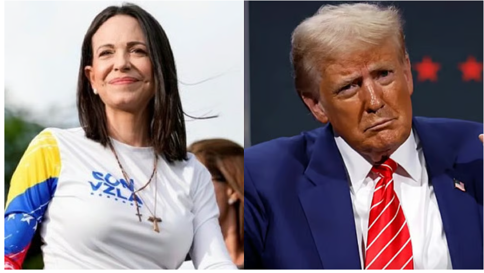 शांति का नोबेल पुरस्कार वेनेजुएला की मारिया कोरिना को