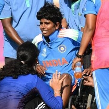 अभ्यास मैच में अरुंधती को गंभीर चोट