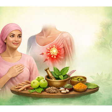 ब्रेस्ट कैंसर मरीजों के लिए राहत: आयुर्वेद रसायन थेरेपी से बेहतर जीवन गुणवत्ता