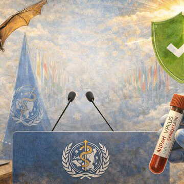 निपाह वायरस को लेकर चिंता की कोई बात नहीं, डब्ल्यूएचओ ने क्या कहा?