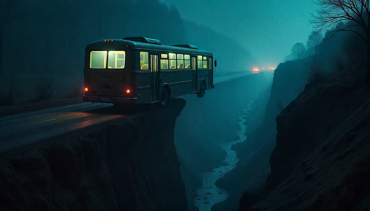 तीर्थयात्रियों की बस अचानक खाई में गिरी, कम से कम 8 लोगों की मौत