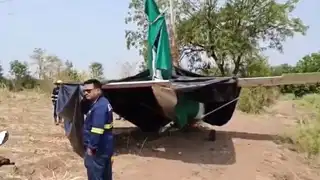 अजित पवार की दुर्घटना की याद ताजा करते हुए, बारामती में फिर विमान दुर्घटना