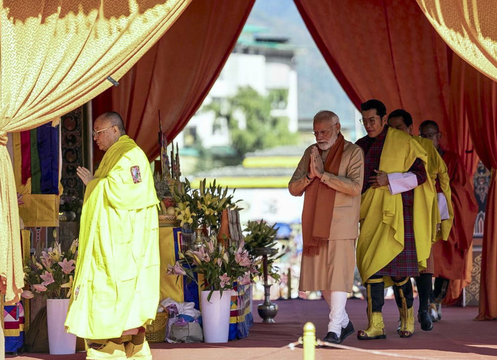 मोदी ने भूटान में ‘कालचक्र सशक्तीकरण’ समारोह का उद्घाटन किया