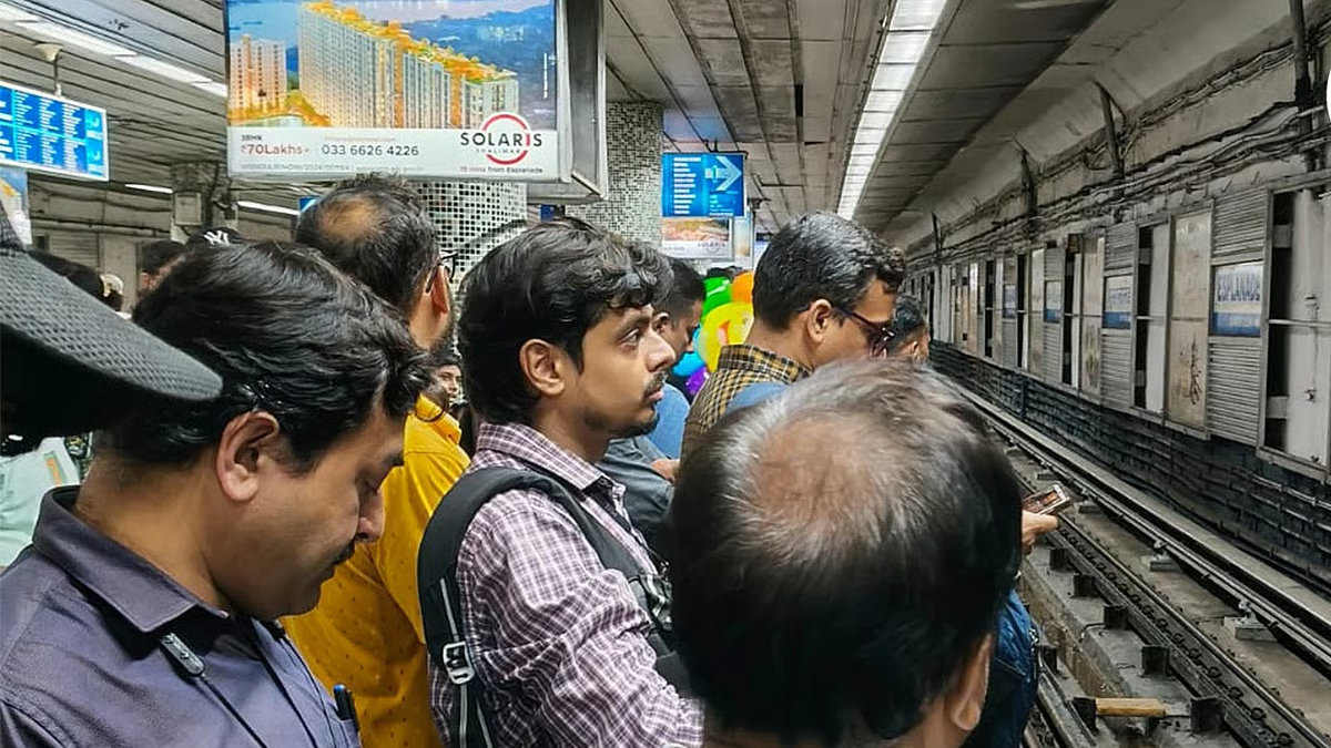 रिकॉर्ड! पंचमी से दशमी तक कोलकाता मेट्रो में 46 लाख यात्रियों ने किया सफर