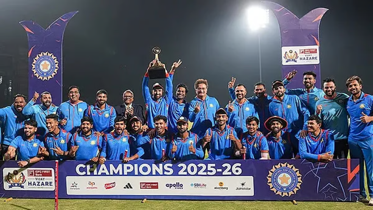 तीन गुना से ज्यादा बढ़ी विजय हजारे की इनामी राशि, चैंपियन बनकर विदर्भ को कितने पैसे मिले?