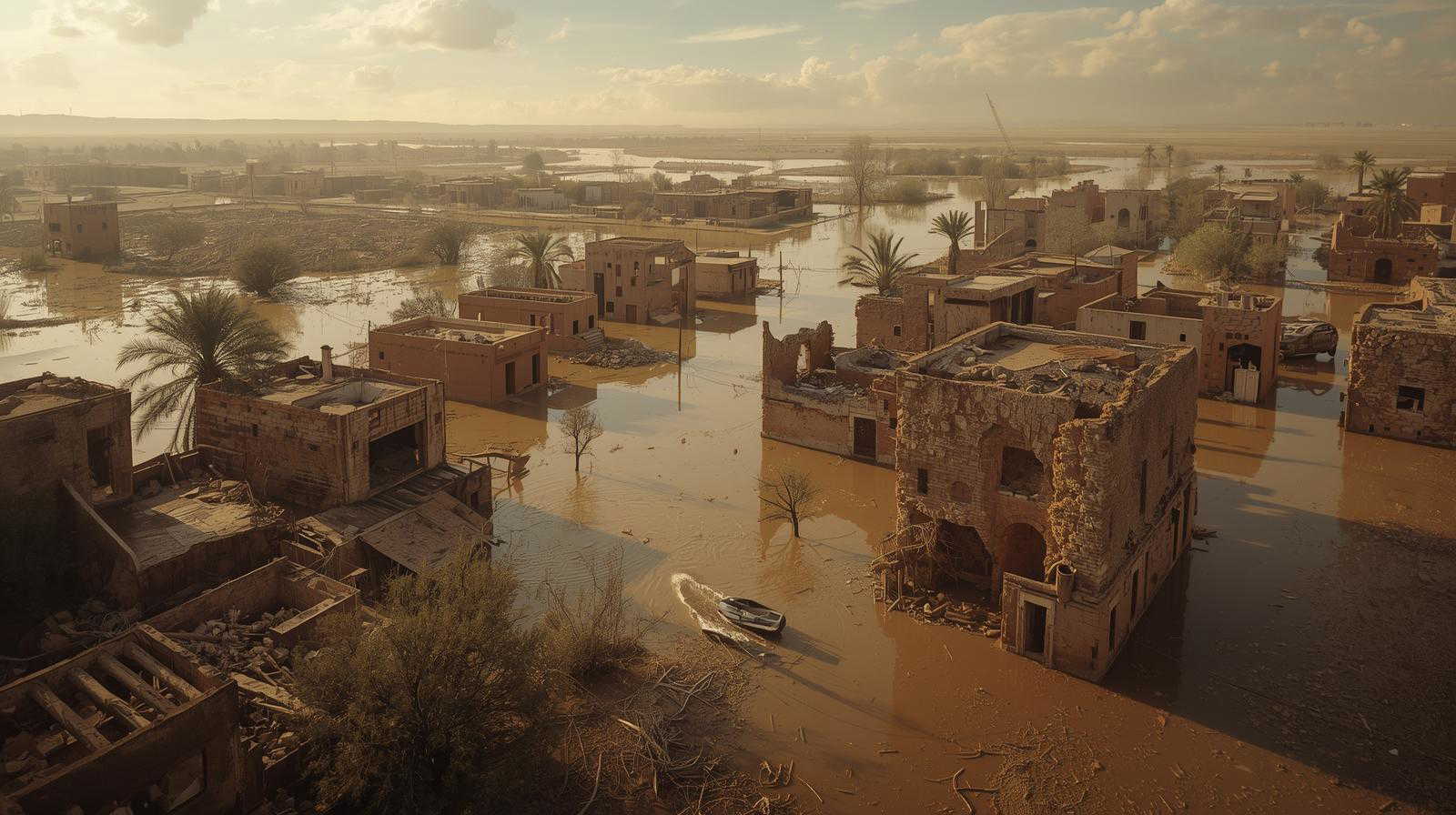 मोरक्को में तबाही: साफी शहर में बाढ़ से 37 लोगों की मौत