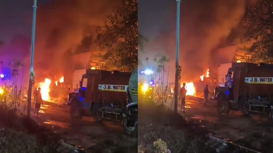 मुंबई के चांदीवली में व्यावसायिक भवन में भीषण आग, 2 लोगों की मौत